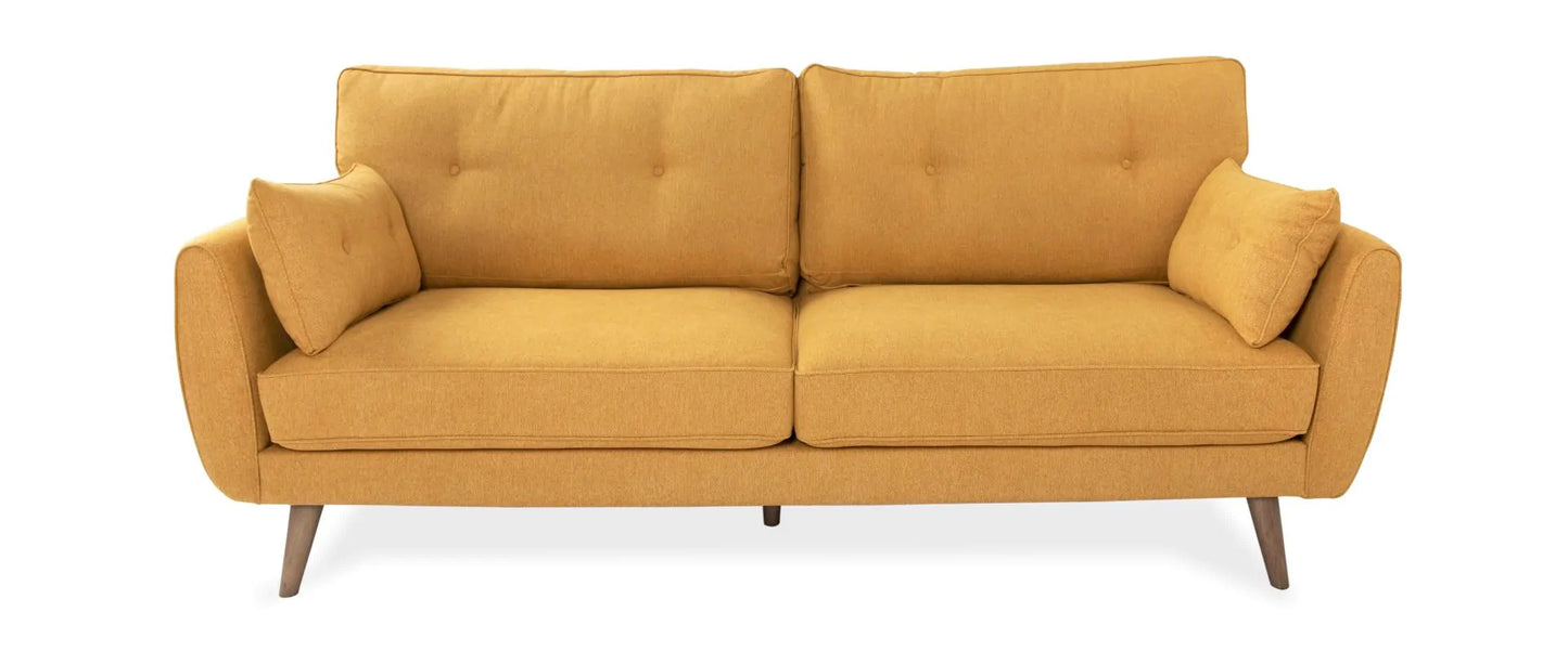 Zinc Yellow 3-Seater Sofa