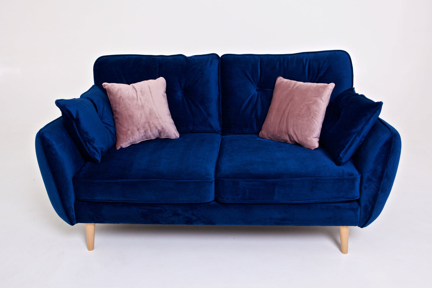 Ethan - 2 Seater in Marine Velvet