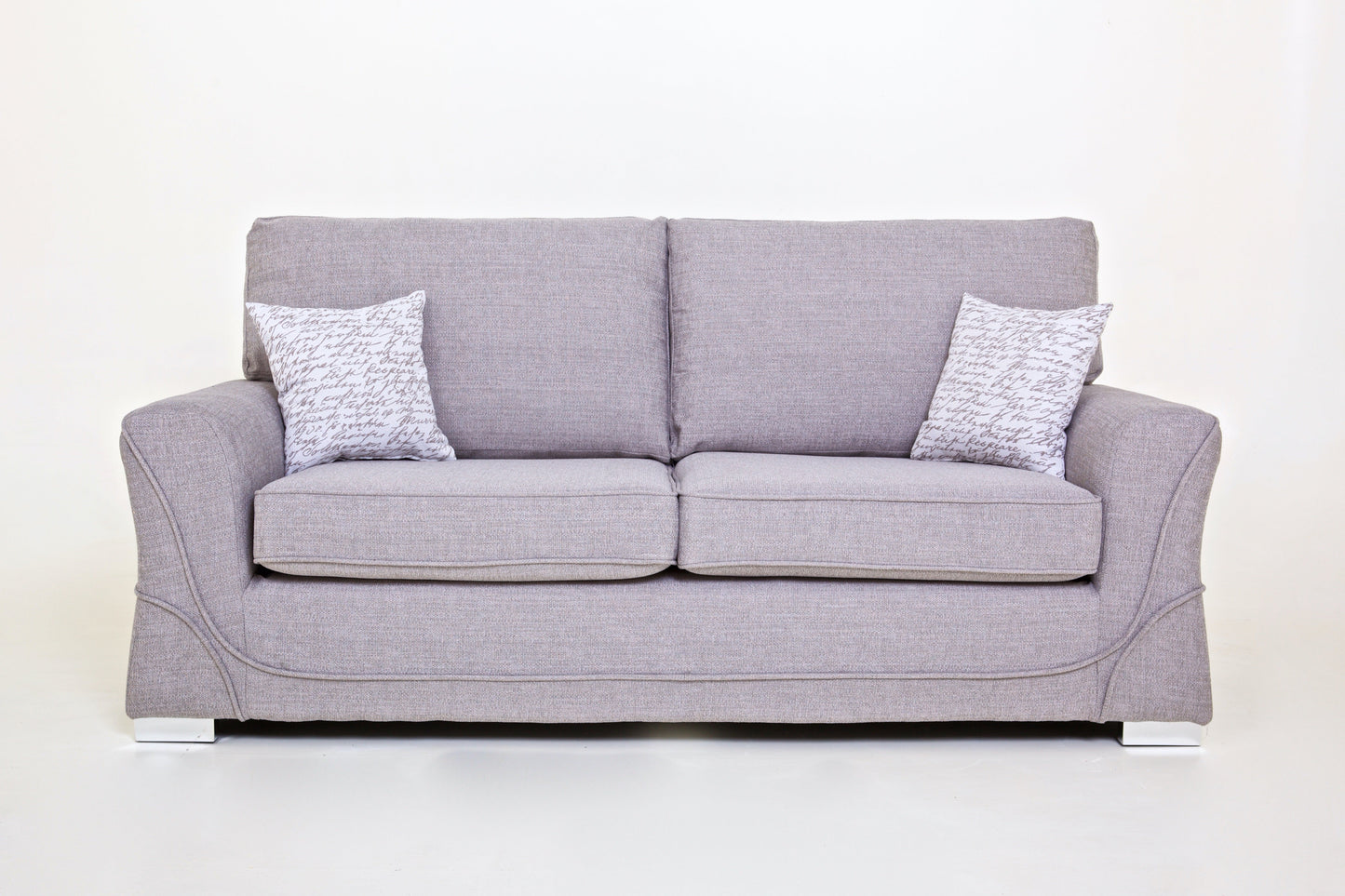 The New Yorker - 3 Seater Fixed - light grey