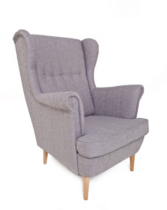 Rebecca Armchair - Lisbon Silver