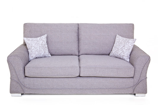 The New Yorker - 3 Seater Fixed - light grey