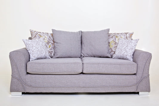 The New Yorker - 3 Seater Scatter - light grey