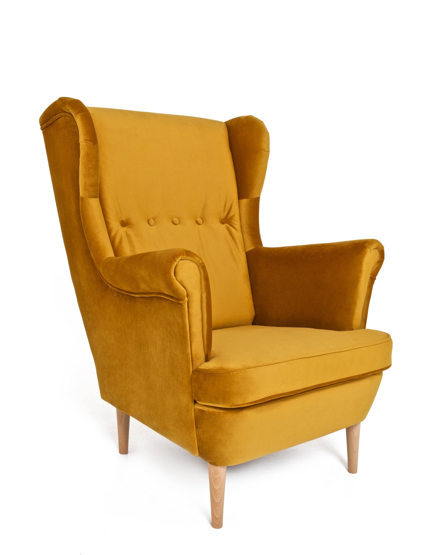 Rebecca Armchair - Mustard
