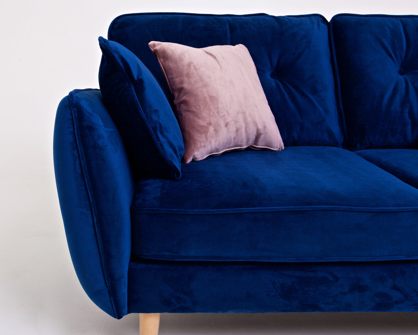 Ethan - 2 Seater in Marine Velvet