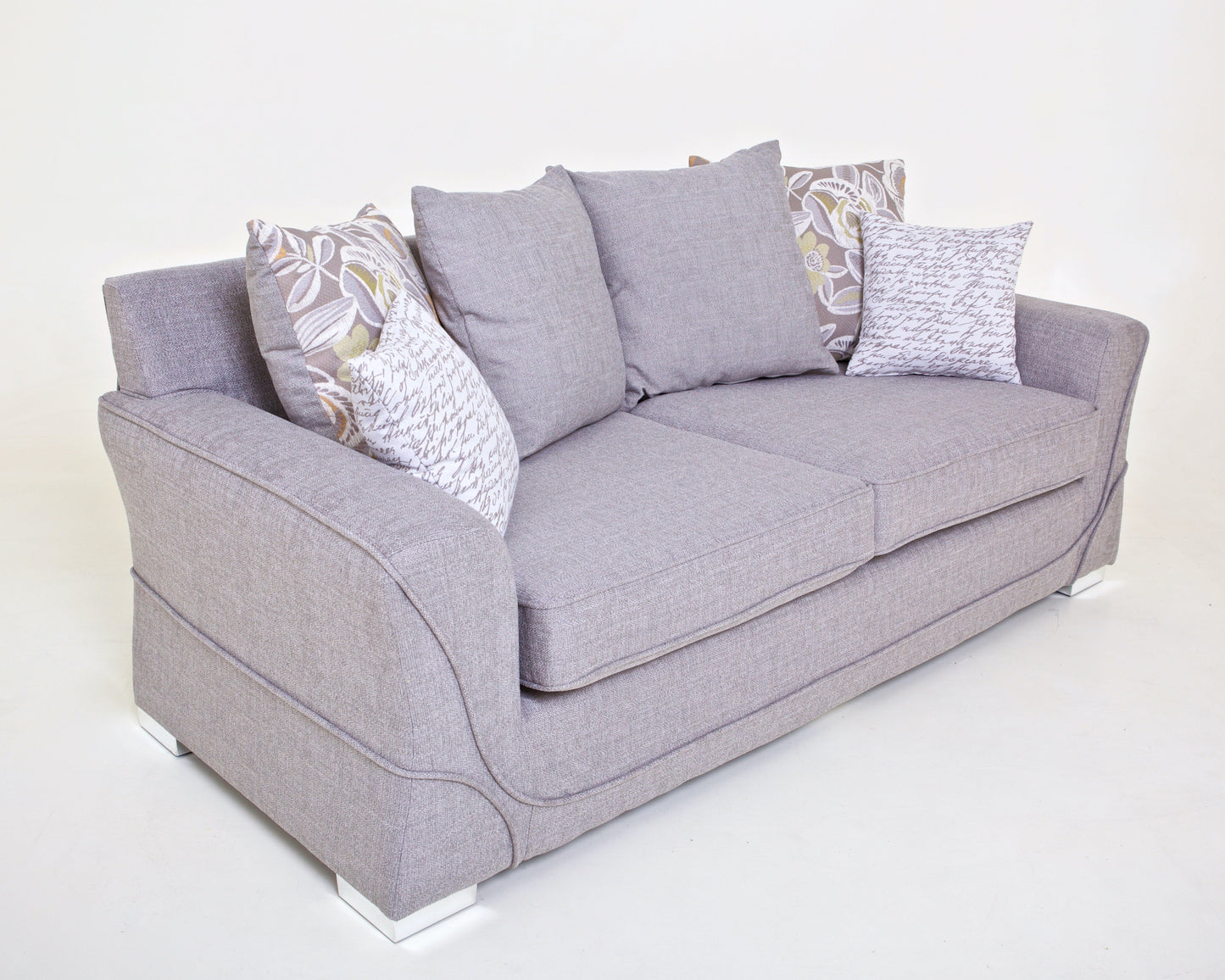 The New Yorker - 3 Seater Scatter - light grey
