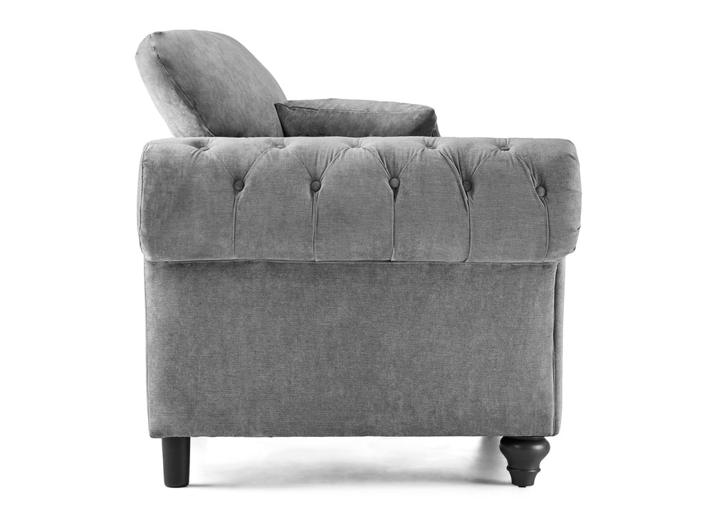 The Ashford - 3 Seater - Grey