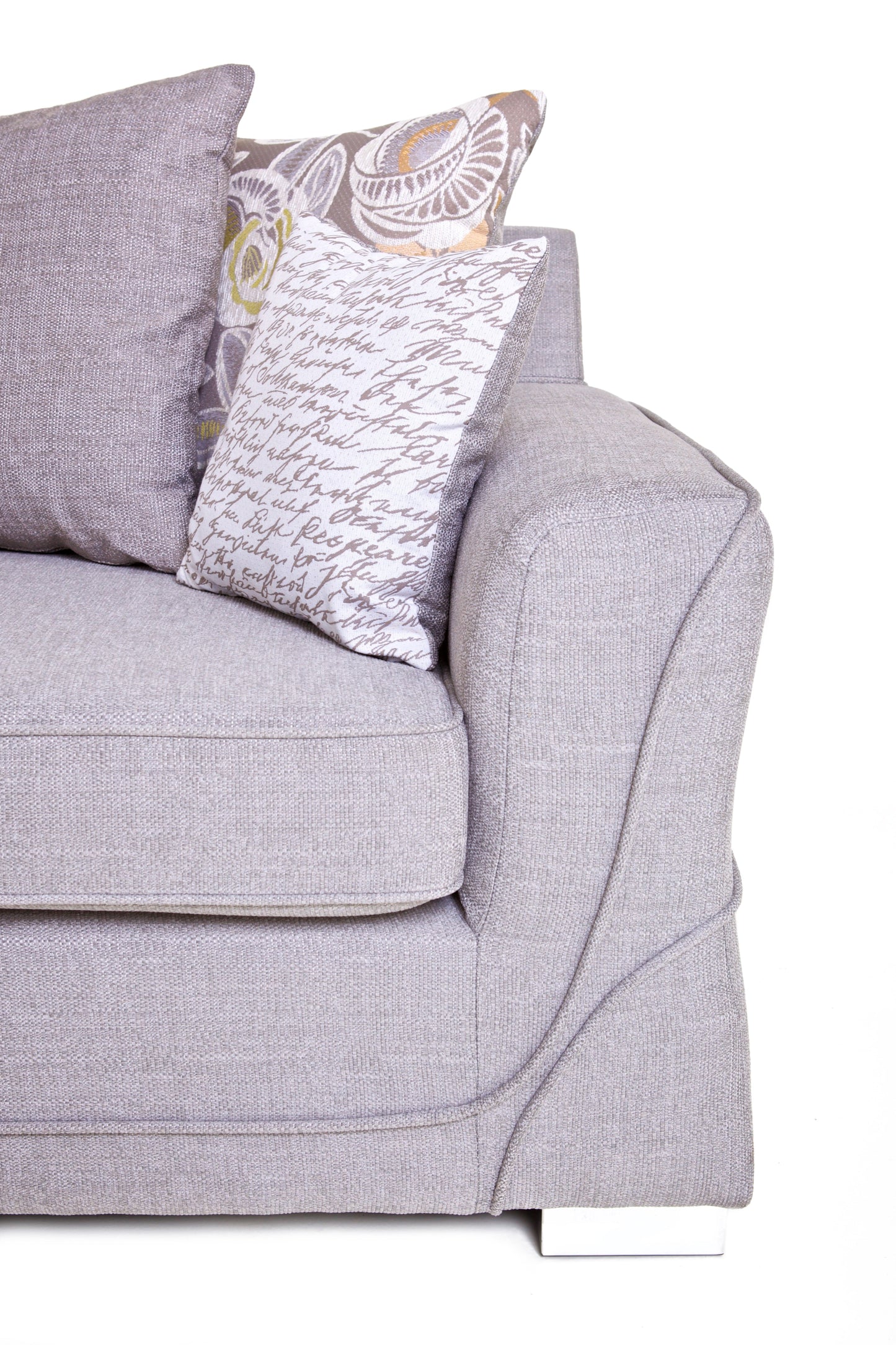 The New Yorker - 3 Seater Scatter - light grey