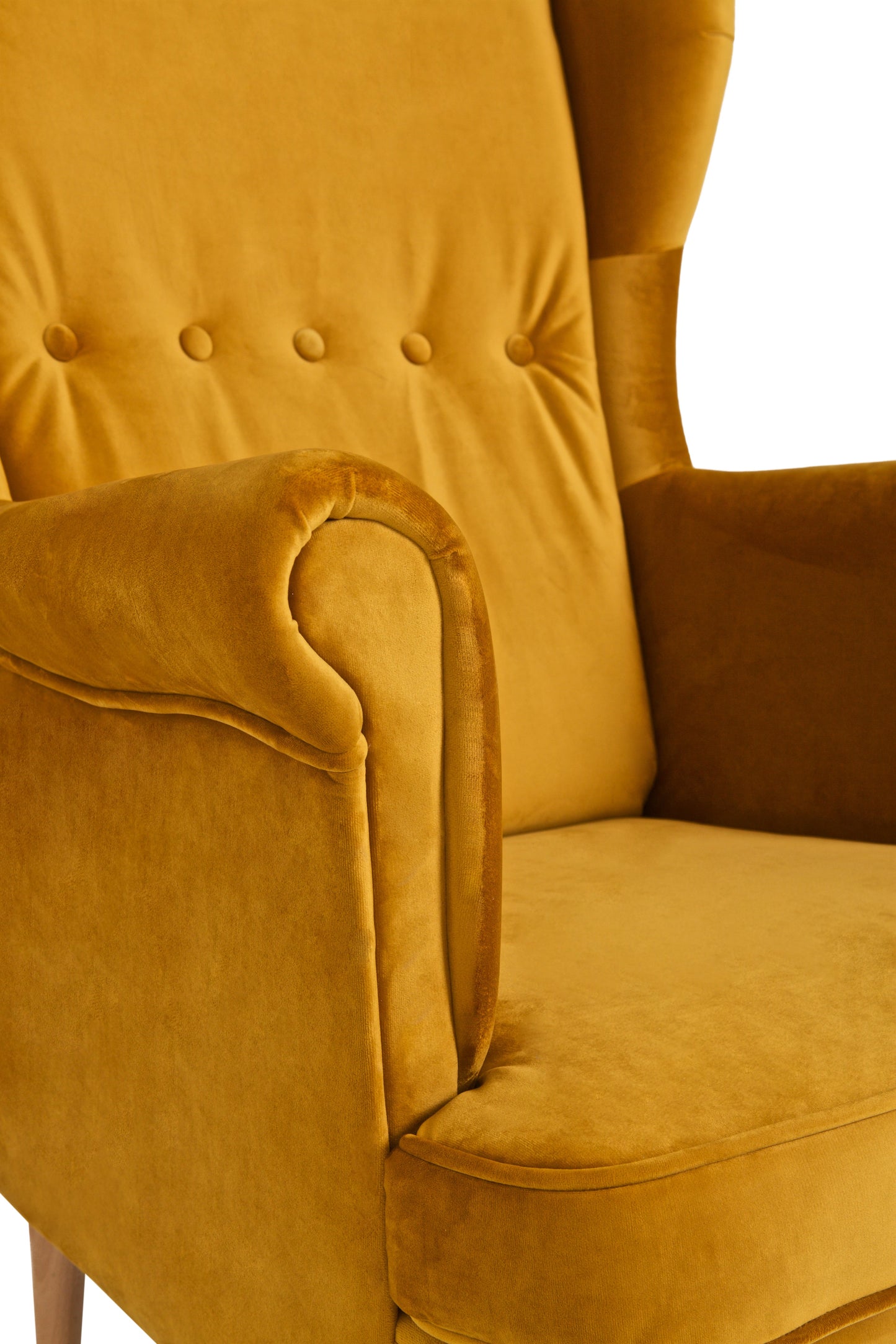 Rebecca Armchair - Mustard