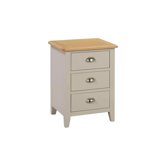 Mila 3-drawers bedside locker