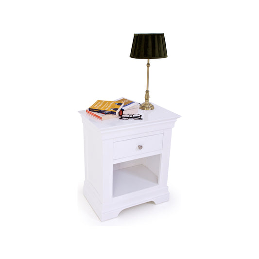 Chantilly White Lamp Table