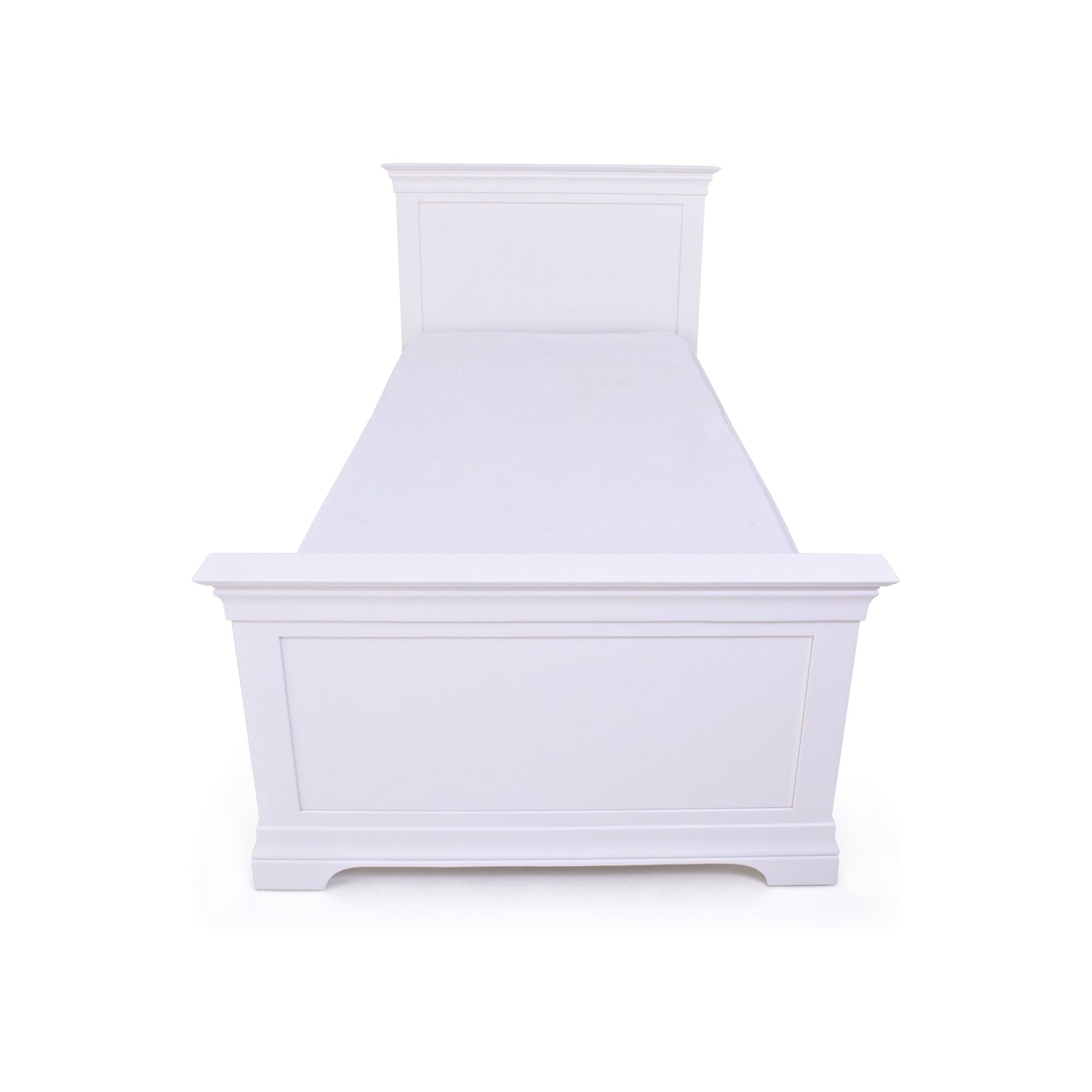 Wooden Beds - Chantilly White