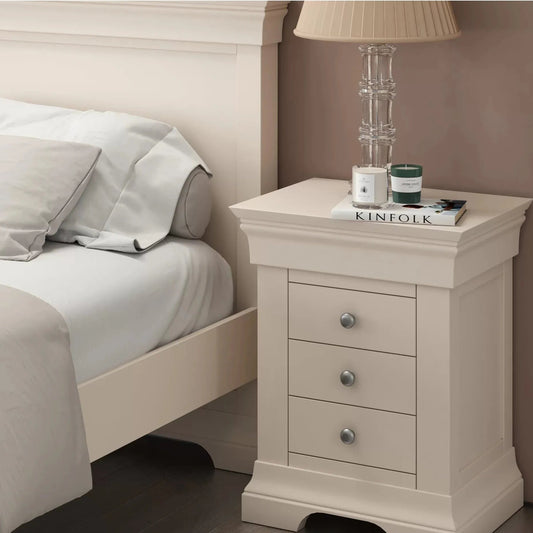 Bedside Lockers - Chantilly Cream