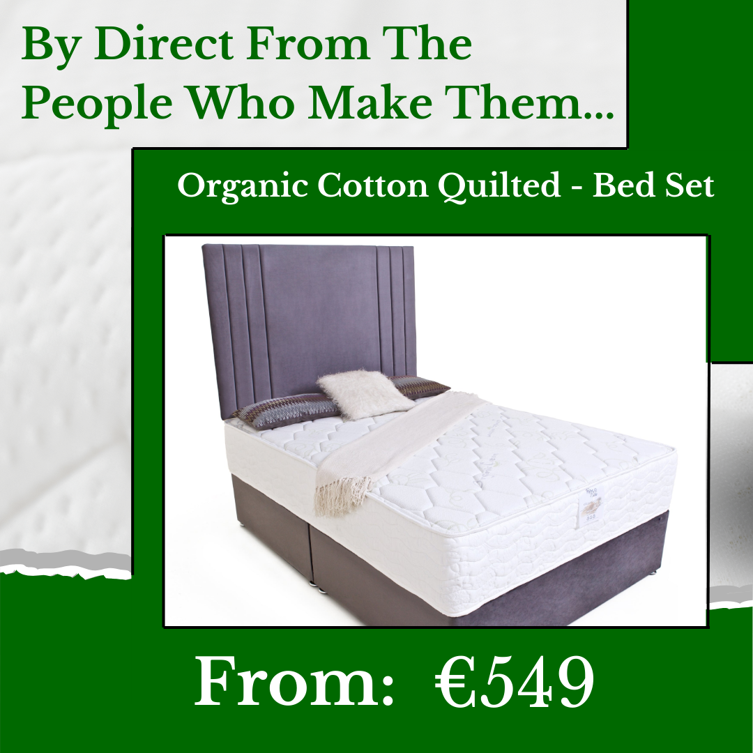 Organic Cotton Quilted - Bed Set – Cash & Carry Furniture