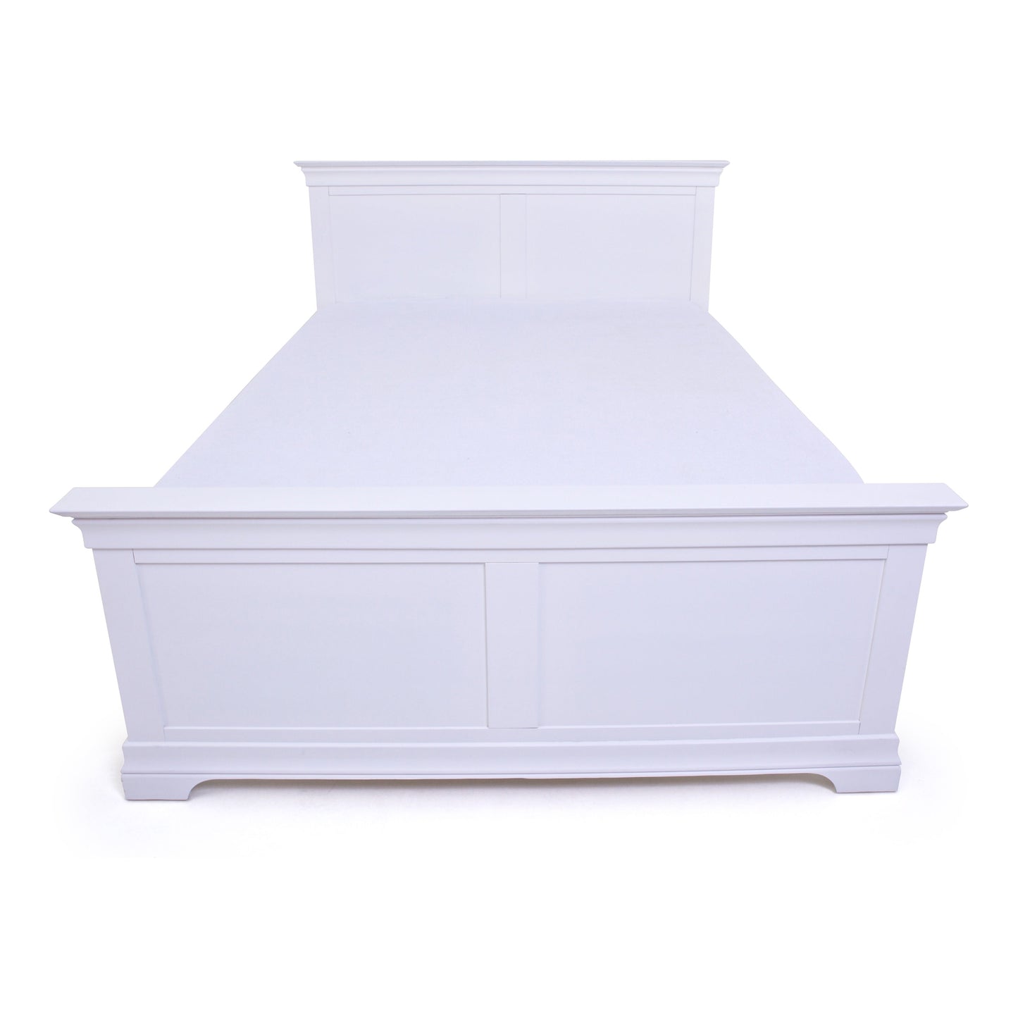 Wooden Beds - Chantilly White