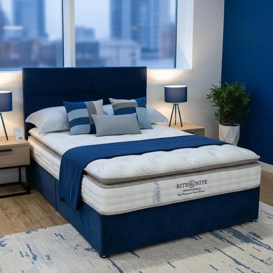 Linen Pillow Top Bed Set