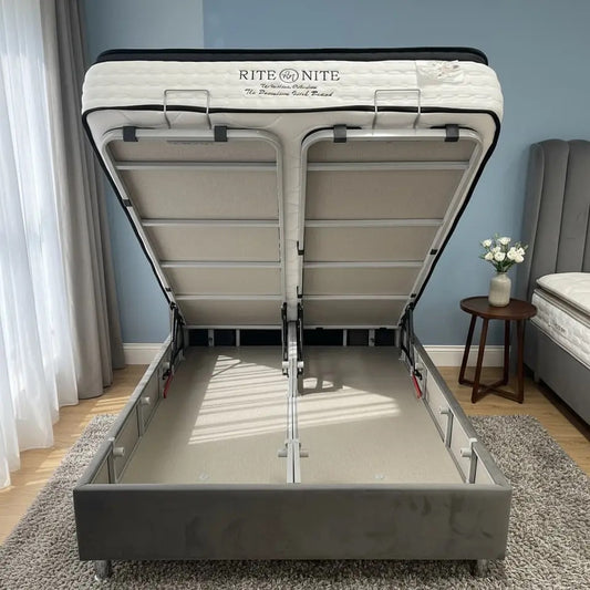 Ottoman Storage Bed - Ritz - Complete Bed Set