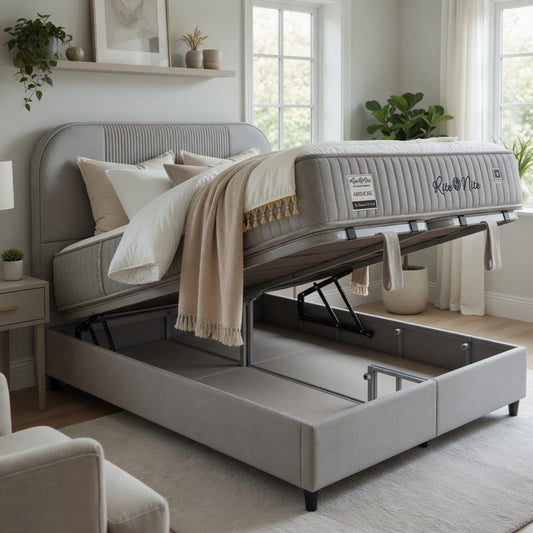 Ottomann Storage Bed - Ardmore - Complete Bed Set