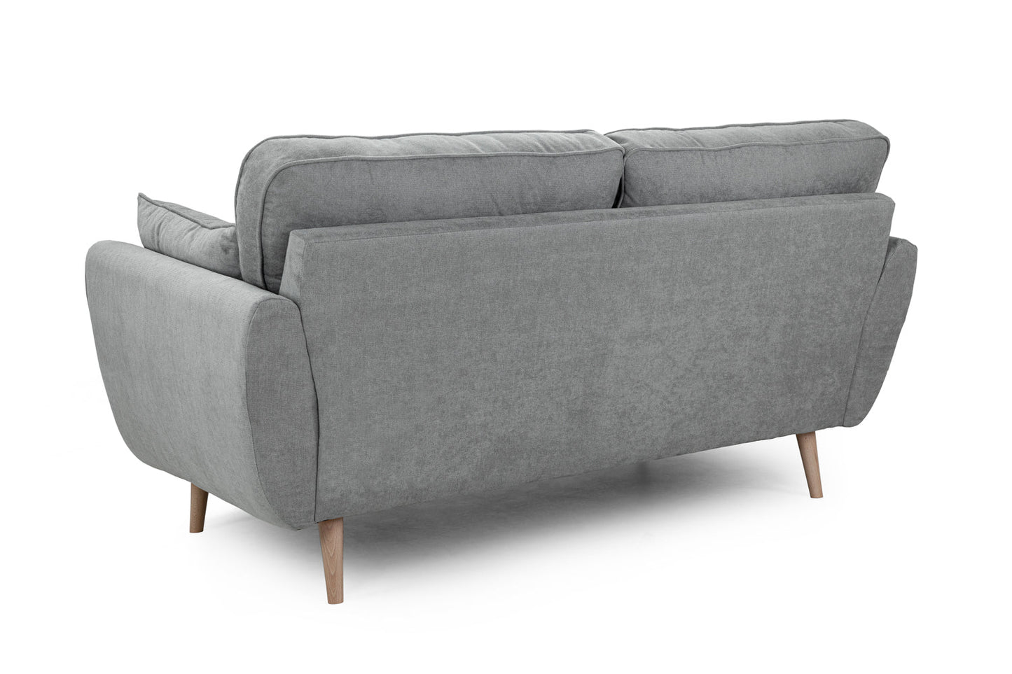 Zinc Grey Fabric 2-Seater Sofa