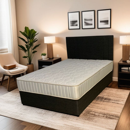 Elegance Graphite Grey Bed Set