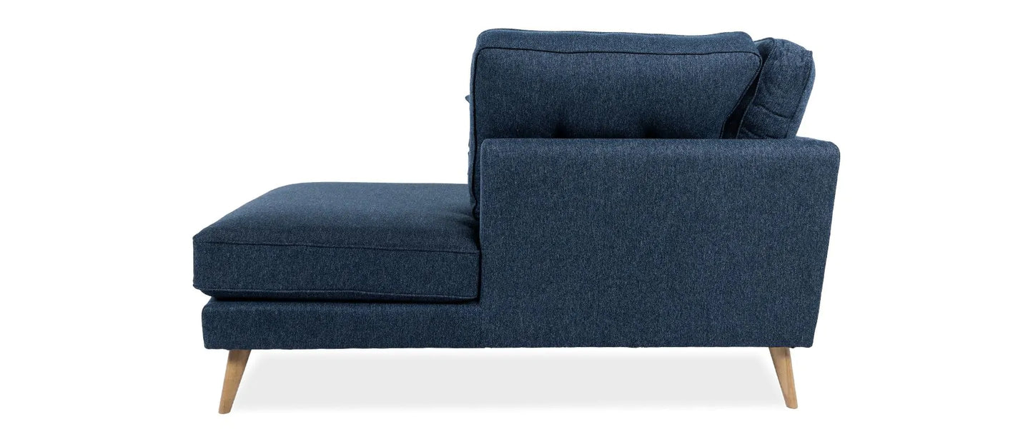 Zinc Navy Right Corner Sofa