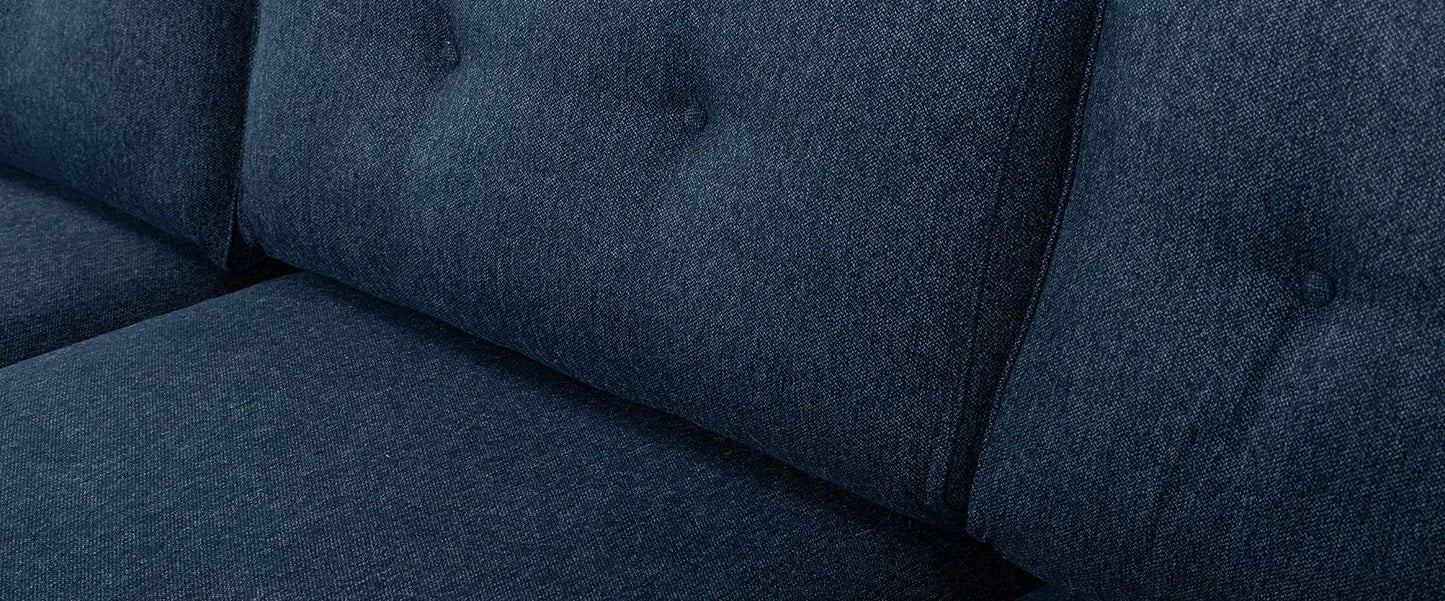 Zinc Navy Right Corner Sofa