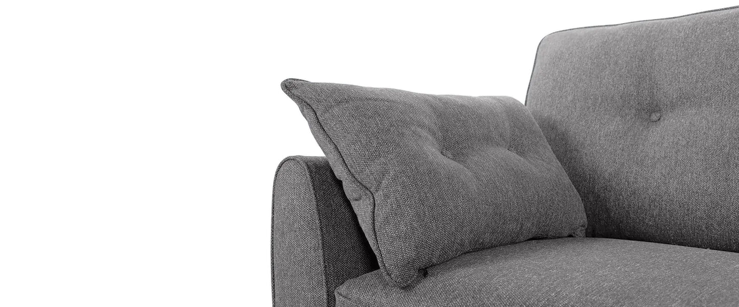Zinc Grey Left Corner