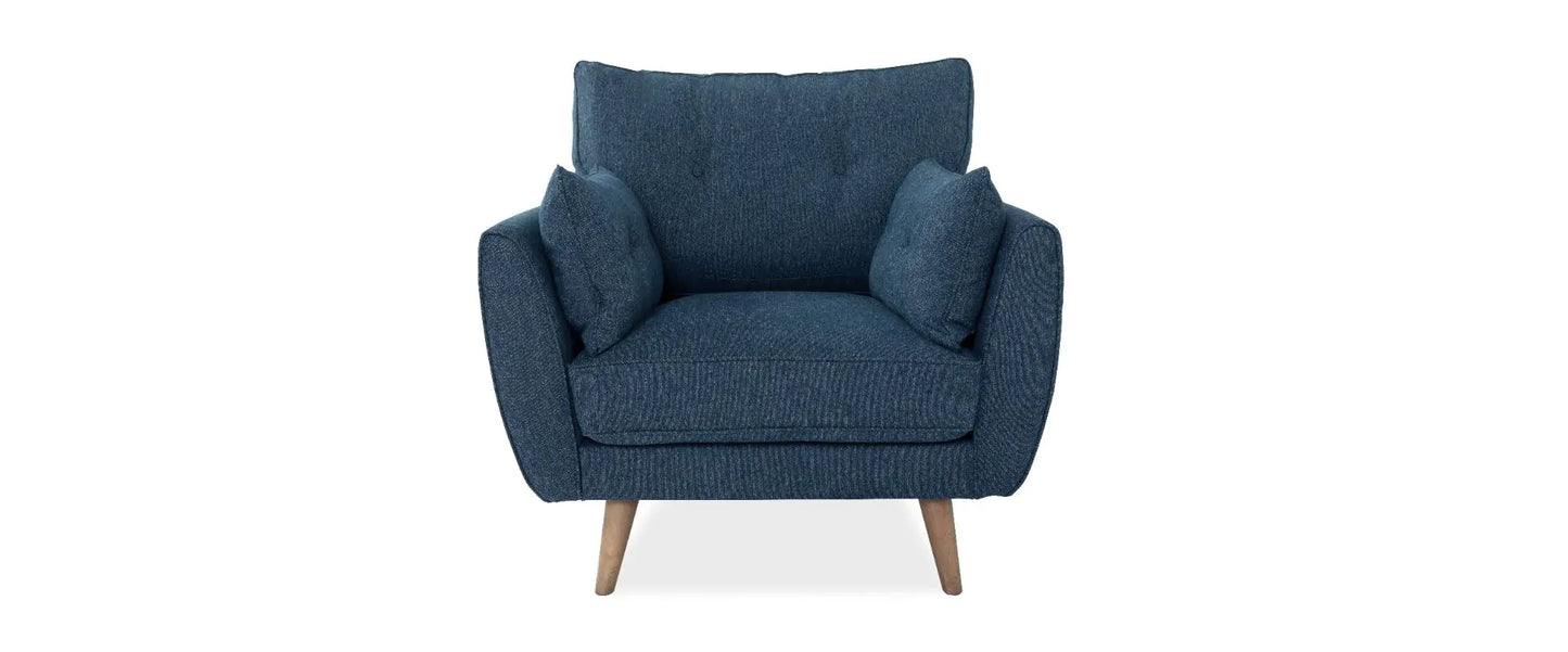 Zinc Navy Armchair