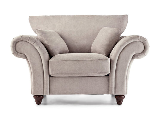 The Ashford Armchair - Light Grey