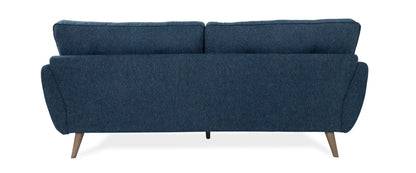 Zinc Navy 3-Seater Sofa