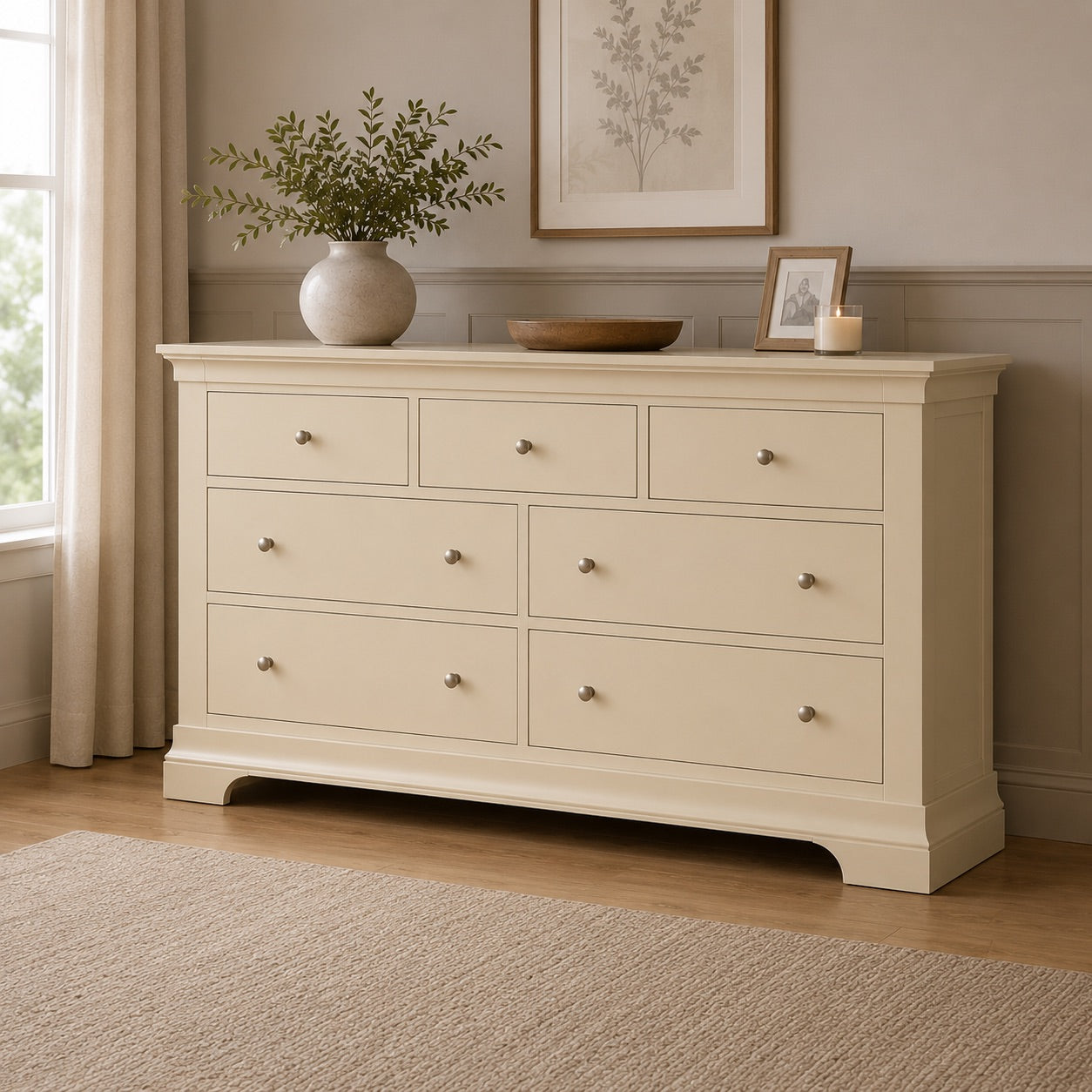 Chantilly Cream chest of drawers