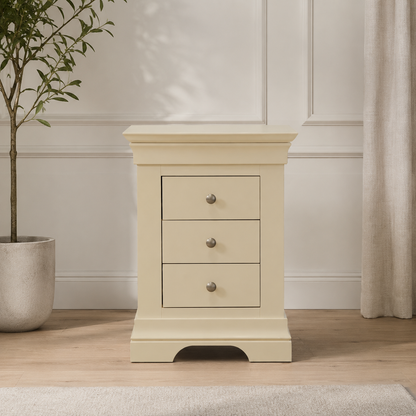 Bedside Lockers - Chantilly Cream