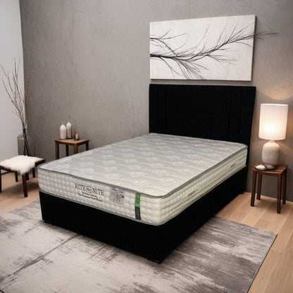 Everest Charcoal Black Bed Set - King