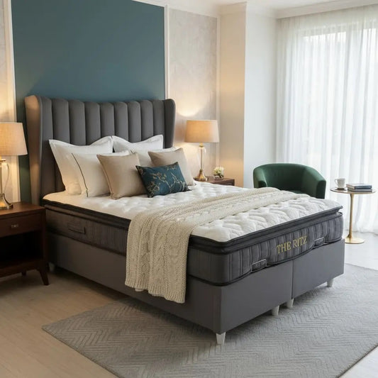 Ottoman Storage Bed - Ritz - Complete Bed Set