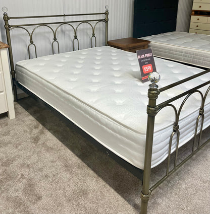 King Size Complete Bed Set with Mattress