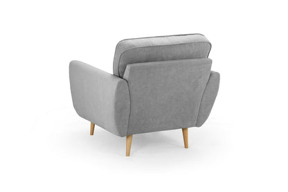 Zara 1 Seater Armchair – Grey