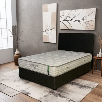 Everest Charcoal Black Bed Set - King