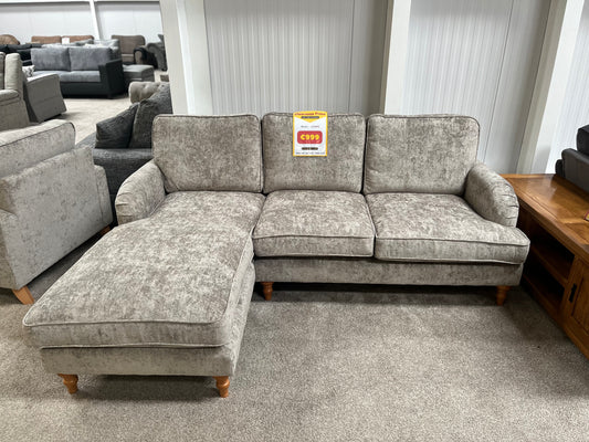 Rupert 1A2 corner sofa in Alaska Truffle