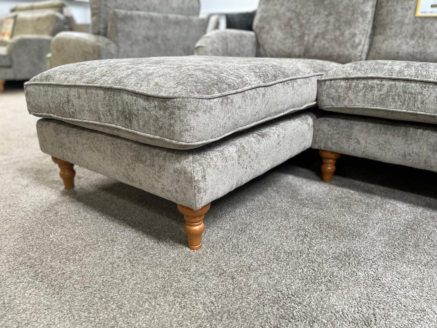 Rupert 1A2 corner sofa in Alaska Truffle
