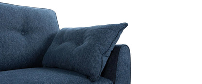 Zinc Navy Left Corner Sofa