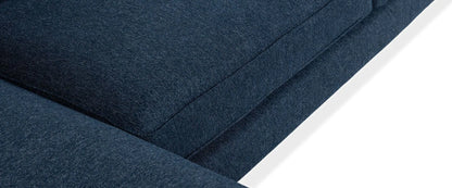 Zinc Navy Left Corner Sofa